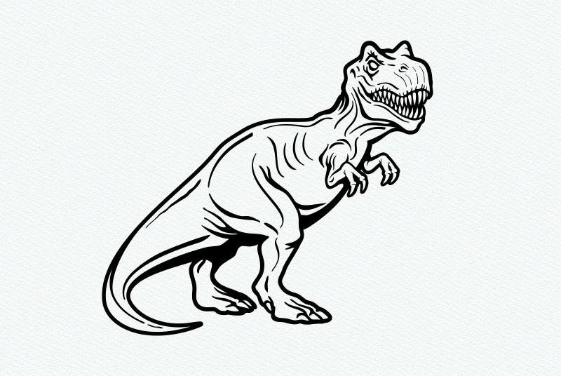 Dino stamp